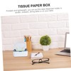 OHPHCALL Reusable Wipes Container Tissue Box Dispenser Flushable Wipes Holder