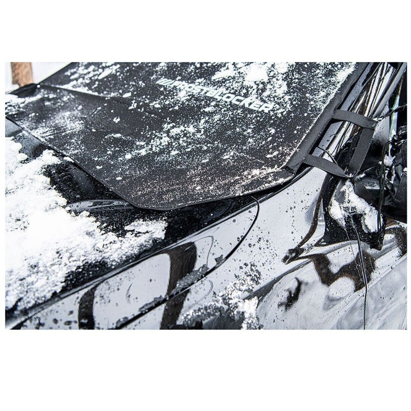 FrostBlocker Delk FrostBlocker Auto Windshield & Mirror Covers 63"x41" Snow