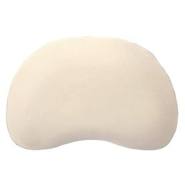 Edda Lux Cover suitable for Tempur Sonata S (61 x 40 x 9.5 cm) and M (61 x 40 x 11 cm) sleeping pillow, jersey pillowcase with zip, made of 100% cotton, in natural