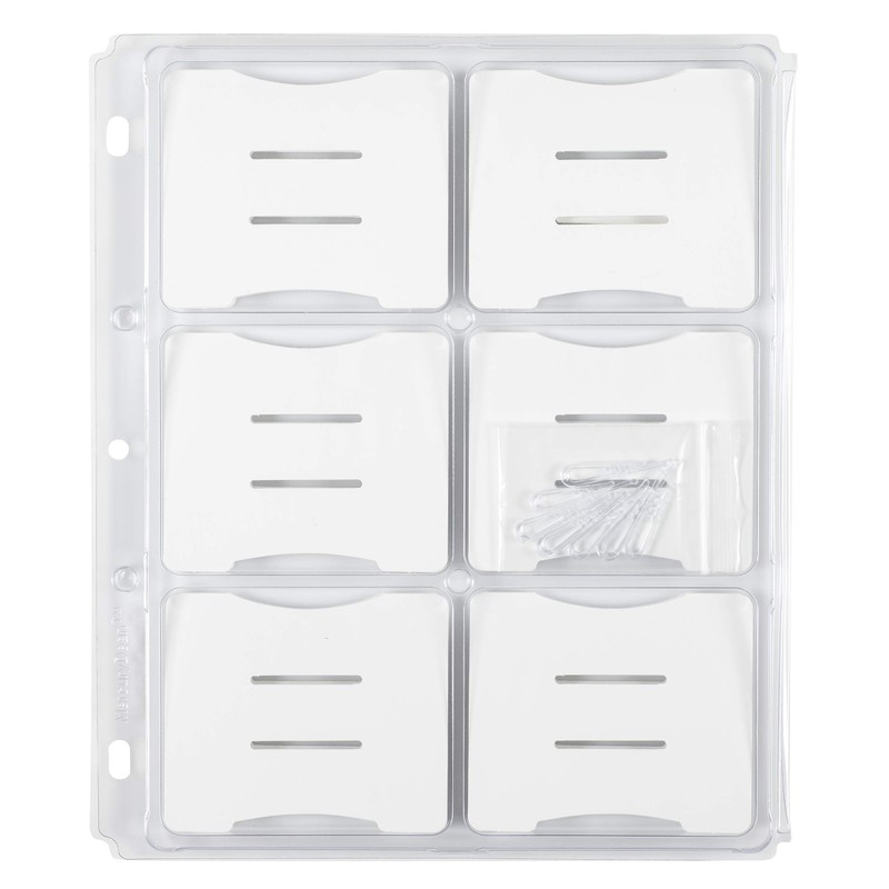 Mercurydean Award Medal Binder Pages Organizer Storage Display for Award