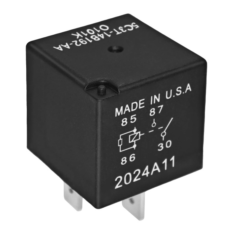 Automotive Relay 5C3T-14B192-AA (O101K) - 4 Pin Multi-Purpose Relay for
