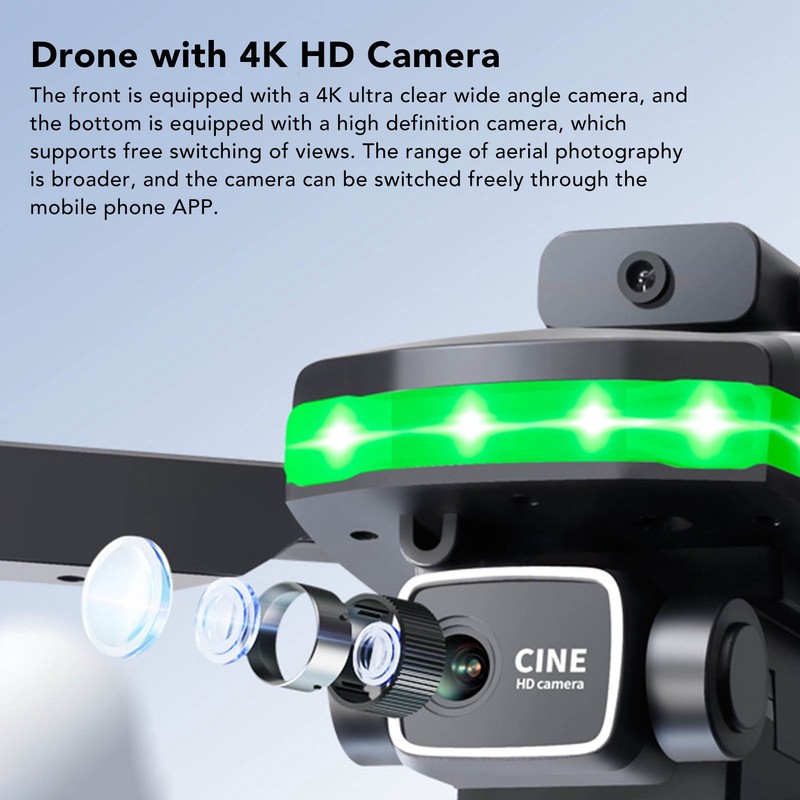S162 RC Drone Obstacle Avoidance WIFI Drone Remote Control Quadcopter