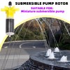 Submersible Pump Rotor Impeller with Shaft and Bearing Replacement Magnetic
