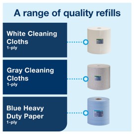 Tork Wall Mounted Giant Roll Wiper Dispenser Red W1, High Capacity, Performance Range, 6521281