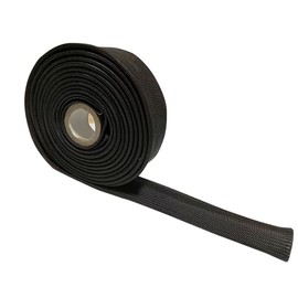 Manguera de fibra de vidrio para automóvil, funda de protección de calor de 3/4 pulgadas IDX10 pies, protector de calor para botas, rollo de manguera automático de 2500 grados para coche y auto, cable de línea de freno