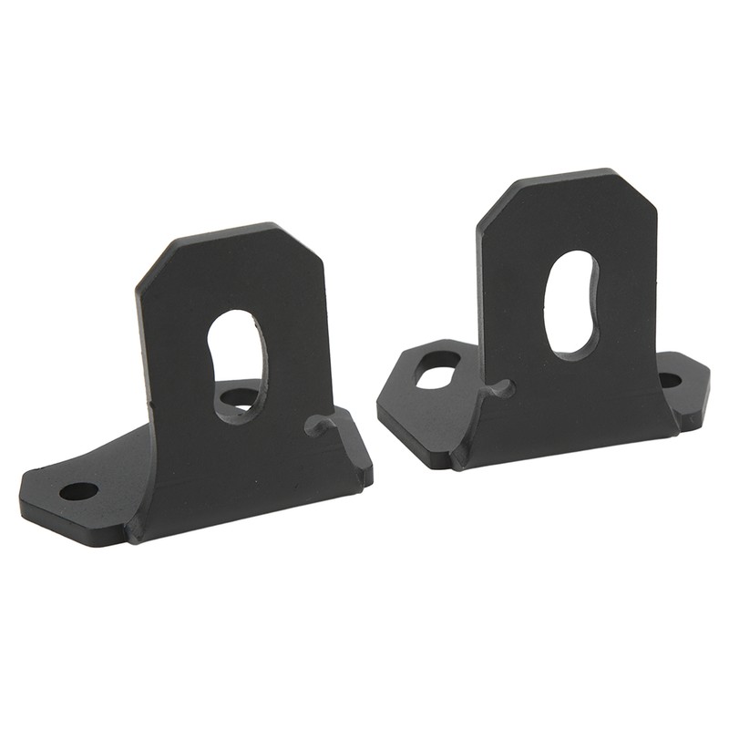 2 PCS Rear Pillar Mount Iron Adjustable Whip Light Flag