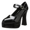 PLATFORM MARYJANE BLK SZ 8