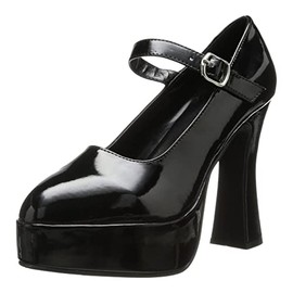 PLATFORM MARYJANE BLK SZ 8