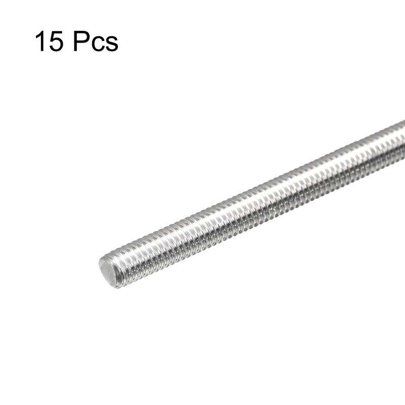 sourcing map Fully Threaded Rod M5 x 80mm 0.8mm Thread