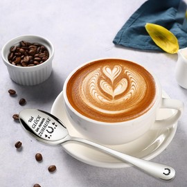 Housewarming Gifts for Women Men, 6 Engraved Coffee Spoons as a Housewarming Gift, Gift Ideas for New Home or New House, New Home Gifts, Gift for Housewarming