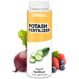 Potash Fertilizer – Liquid Potassium Supplement for More Blooms, Better Fruit & Stronger Plants, 8 oz