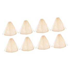 Ciieeo 2sets Cotton Seafood Boil Bags Cooking Seafood Bags Boil Pot Japanese Steamer Cooking Gadget 4pcs*2