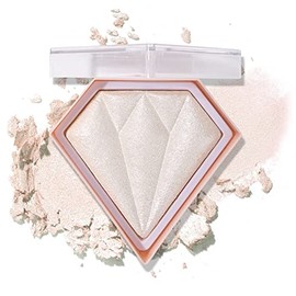 Paleta De Maquillaje Iluminadora Facial Blanca, Polvos Brillantes Para Contorno, Resistente Al Agua Y De Larga Duración. Ilumina La Tez. Paleta De Maquillaje Con Iluminador, Rubor Y Colorete