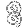 ULTECHNOVO 2Pcs Decorative Chain Extension for Pendant Lighting Fixture with