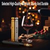 Cigar Portable Aluminum Tube, Travel Cigar case, Built-in Cigar humidor,