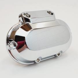 Billet Proof Designs Chrome 6-Sp Transmission Cover for 2006-2017 Harley Twin Cam models HD# 37116-06