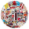Britain Stickers for Laptop(50 Pcs),Gift for Kids Teens Adults Girl,England