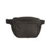 Black Canvas Waist Bag