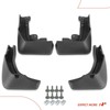 A-Premium Set of 4PCS Mud Flaps Splash Guards Mudguards Mudflaps