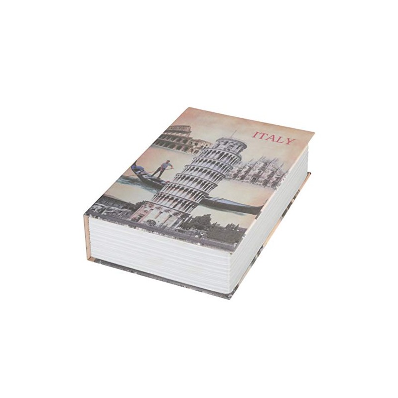 Diversion Book Safe with Key Lock, Parrency Hidden Safe Box