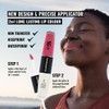 Dermacol NEW 16-Hour Lip Colour, Highly Pigmented Glossy Lip Stain,