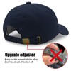 2 Pack Classic Adjustable Baseball Cap, Unconstructed Plain Hats for