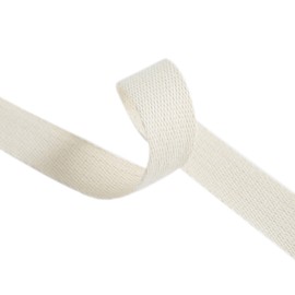 Enetix 1 Inch Natural Heavy Cotton Webbing Roll, Multi-Purpose Ribbon Tape for DIY Craft, 50 Yards (Off White, 1½'' × 10 Yards)