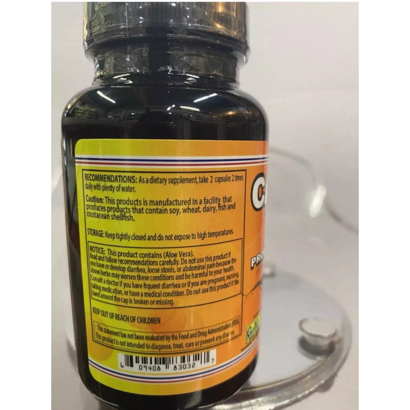 G.M.P Anti Candida Infección Vaginal Yeast Infection Capsulas HONGO CORPORAL