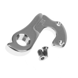 MTB Bike Derailleur Hanger 8 Speed Rear Gear Mech Bicycle Tail Hook Drop Out Adapter Silver (WG001-SL)