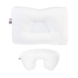 Core Products Tri-Core Cervical Support Pillow & Travel Core Combo, Standard Firm - Full Size