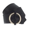 Vanzetti 50mm Leather Belt, Black(Black), Large, black