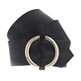 Vanzetti 50mm Leather Belt, Black(Black), Large, black