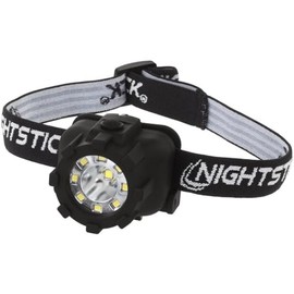 Nightstick NSP-4606B Dual-Light Headlamp- 3 AAA - Black