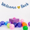Welcome Back Banner, Home Theme Party, Back to School, Happy