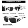 KALIYADI Wrap Around Sunglasses: Polarized Fit-Over-Sunglasses for Men & Women