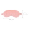BIUDECO 8Pcs Eye Masks Plush Sleeping Blindfolds Skin Friendly Comfort