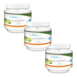 3 Colágeno Con Glucosamina /articulaciones, Dolor De Rodilla Limón