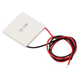 VKLSVAN 5pcs TEC1-12706 Peltier Elements Semiconductor Thermoelectric Semiconductor Cooling Pad Thermoelectric Cooling Module 4x4cm