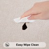 smiry Rectangular Table Cloth Wipe Clean 140x200 cm, Wipeable Water