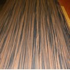 Ebony Macassar Composite Wood Veneer 24" x 24" on Paper