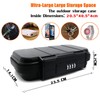 XXL Large Security Lock Box,Outdoor Waterproof Shockproof Travel Safe Lock