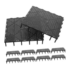 BUGUUYO 10pcs Aquarium Bottom Filter Tray Durable Divider Plates for Fish Tank Isolation Versatile for Freshwater Saltwater Aquariums Easy Maintenance and Compatibility