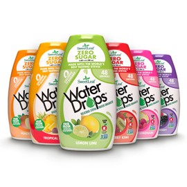 SweetLeaf Water Flavoring Drops - Stevia Water Enhancer, Sugar Free, Zero Calorie Water Additive for Flavor, Contains Monk Fruit Extract, Gluten Free, Keto Friendly - 1.62 Fl Oz (Variety Pack of 6)