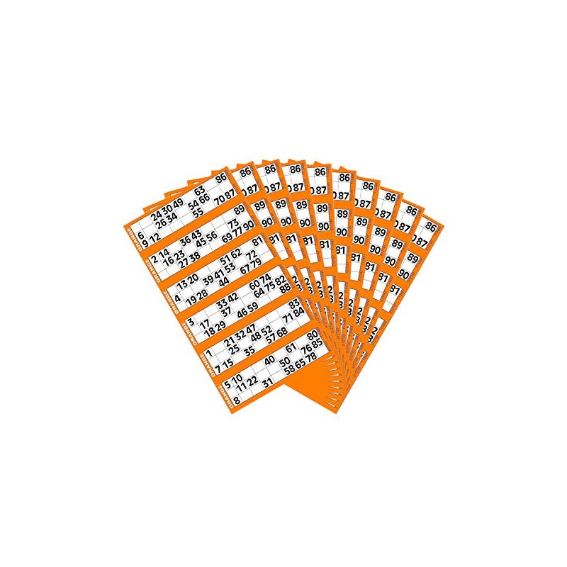 Thomas & Anca Club Supplies Ltd 600 Bingo Tickets -