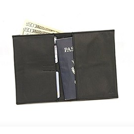 Allett Inc DBA Billfolds, Inc. Thinnest RFID Travel Wallet - Black