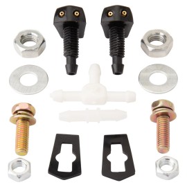 Tusk Windshield Washer Replacement Nozzle Spray Hardware For UTV SXS
