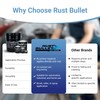 RUST BULLET BlackShell Gloss Black Rust Inhibitor 1 Pint, Preventive