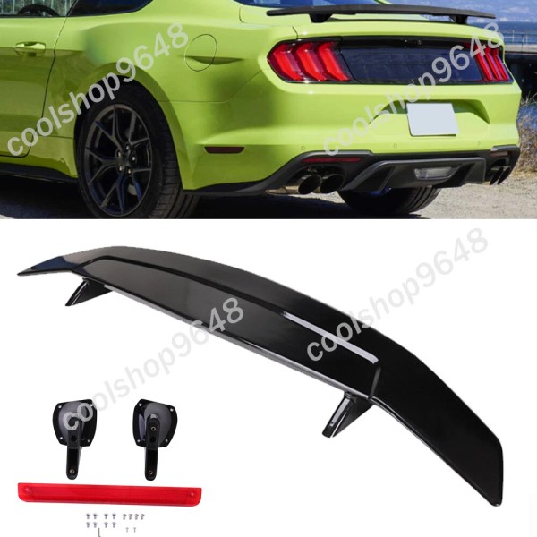 Unbranded 52" Rear Trunk Spoiler Wing GT Style Gloss Black
