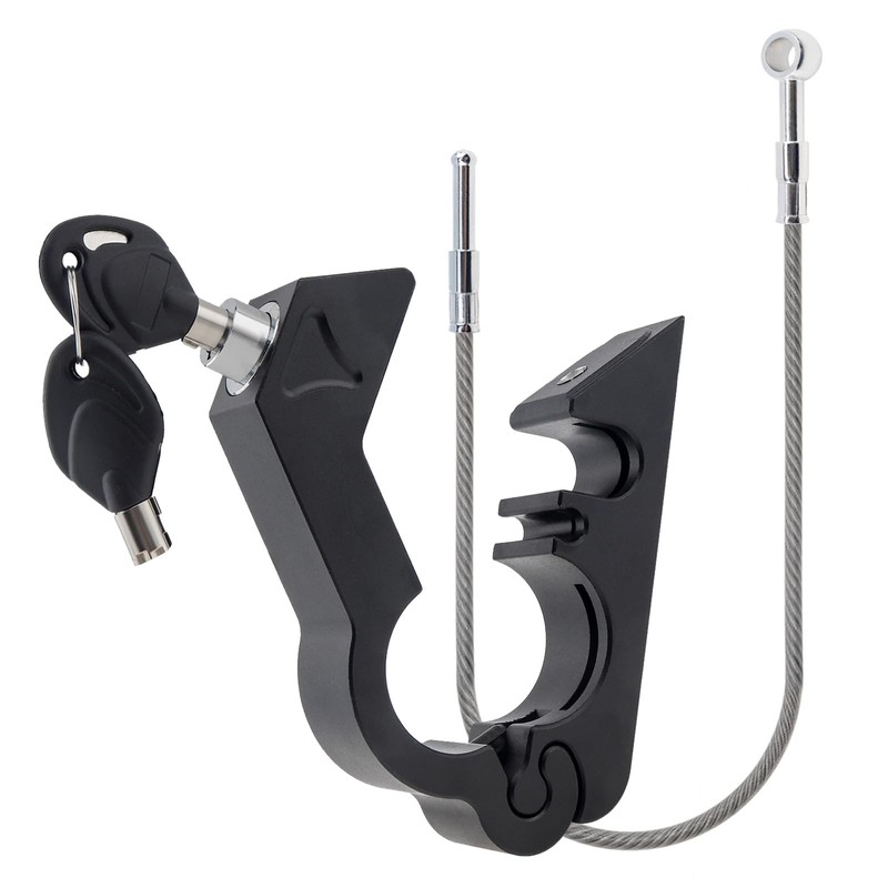Windance Heavy Duty Solid Handlebar Lock + Helmet Combo Lock