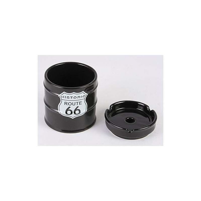 Airyusha New Drum Ashtray ROUTE66 AR-1426-4